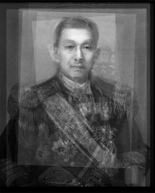 All the Prime Ministers of the Empire of Japan – Shōwa period (1926 – 1947). C-print, 2008. © Alejandro Almaraz