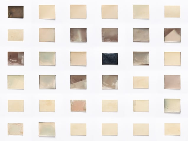 Discared Photo Paper. KGB Prison Darkroom, Tallinn, Estonia