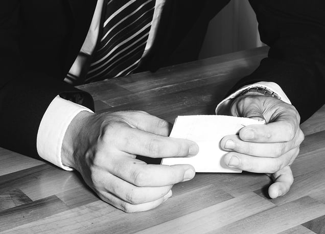 Salesman Hands