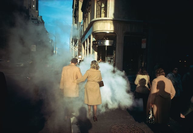 New York City, 1975. © Joel Meyerowitz. From the book "Where I Find Myself." Published by Laurence King.