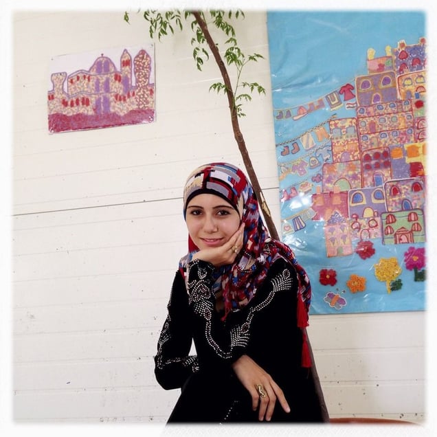 iPhone photography assingment with teenagers in Za'atari, Jordan