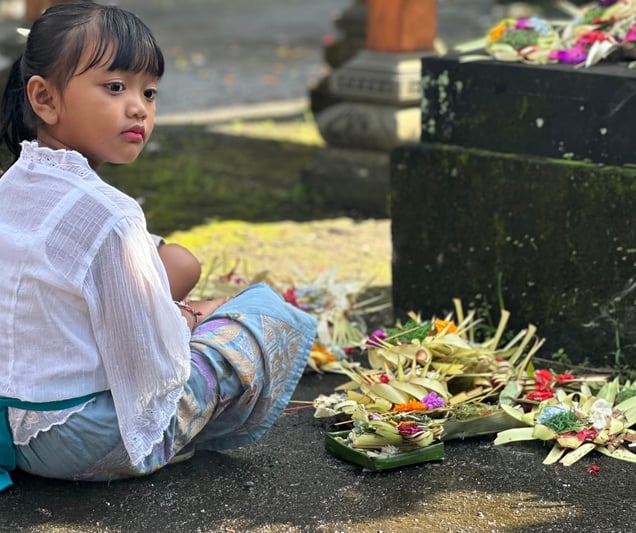 Child at the Temple