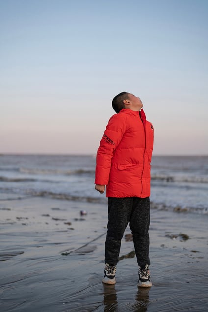 On Dec 24, 2023, in Fuzhou City, Fujian Province, China, Wu Qihan is recalling the most 
impressive thing about his treatment for leukemia.