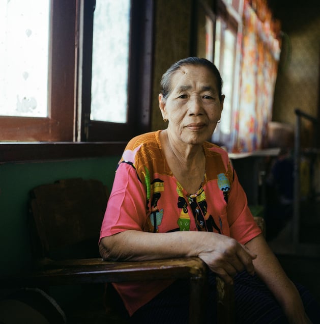 Jongkol Muensri, niece of Pornpet Muensri. Tab Krit, Nakhon Sawan. © Luke Duggleby 2025