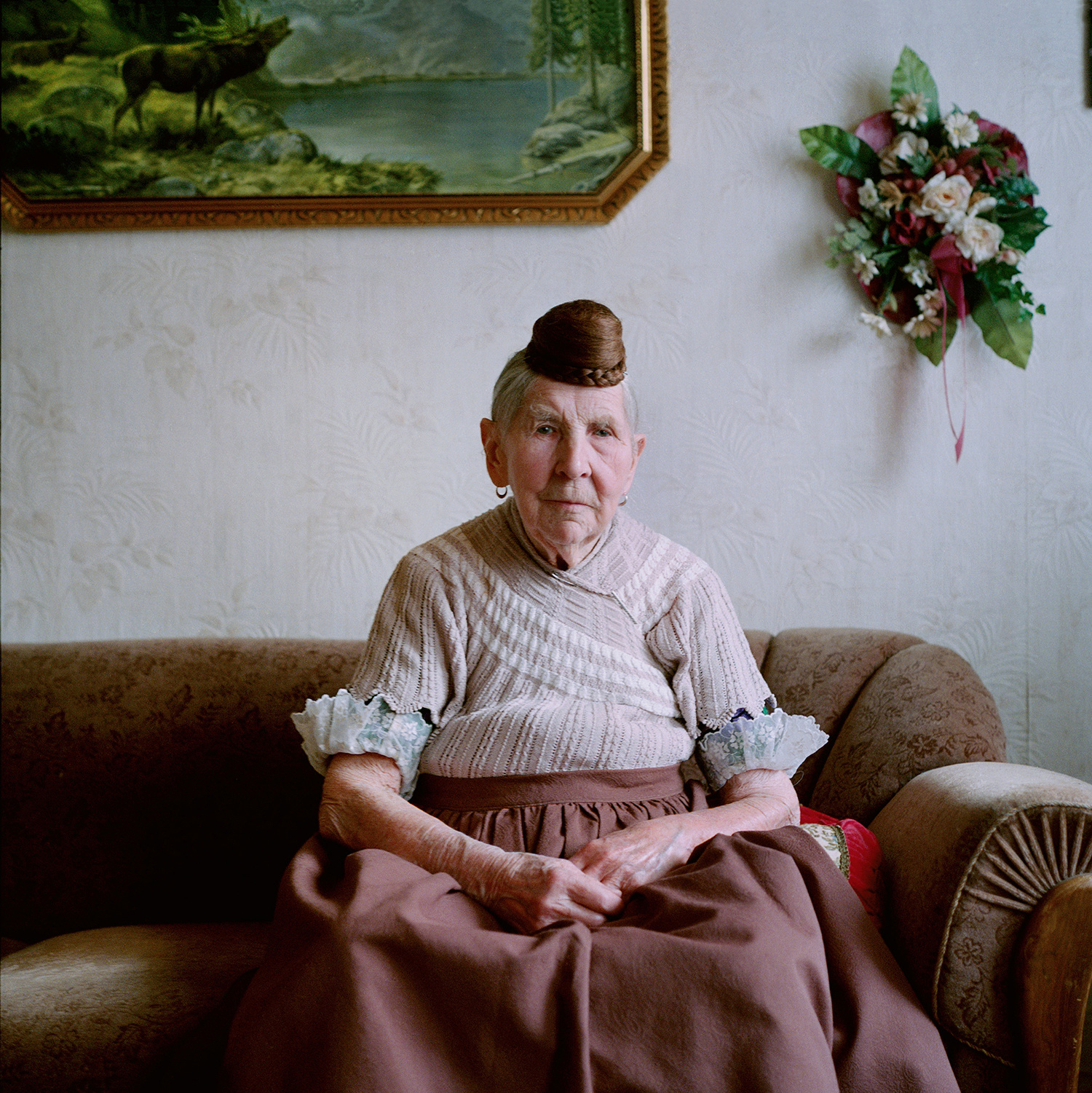 Village Queens. The last women in their traditional peasant garbs