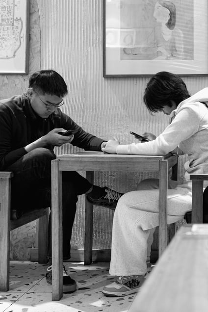 Hands Held, Feeds Apart