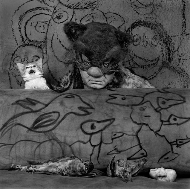 Malicious. From the series "Asylum of the Birds" © Roger Ballen