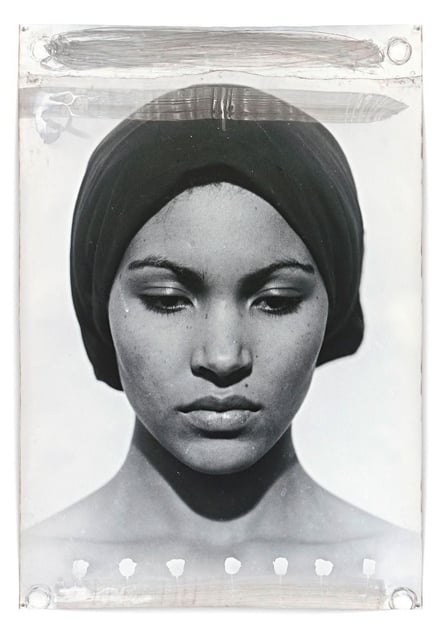 Sophia, 2007, 184 x 127 cm, Silver Gelatin Print, Mixed Media © Jeff Cowen