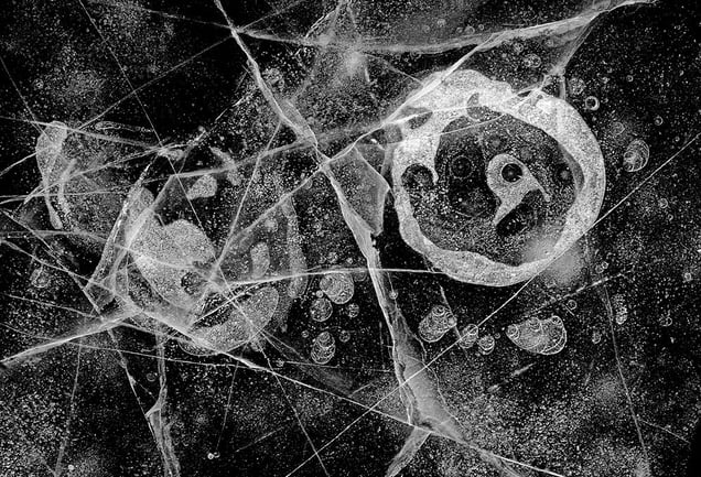 Prevailing Sentiments, from the series, "Hydrology: Visions in Ice" © 2008 Douglas Capron