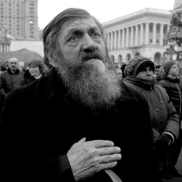 Ukraine Revolution, Kiev, February 2014 © Alfred Yaghobzadeh