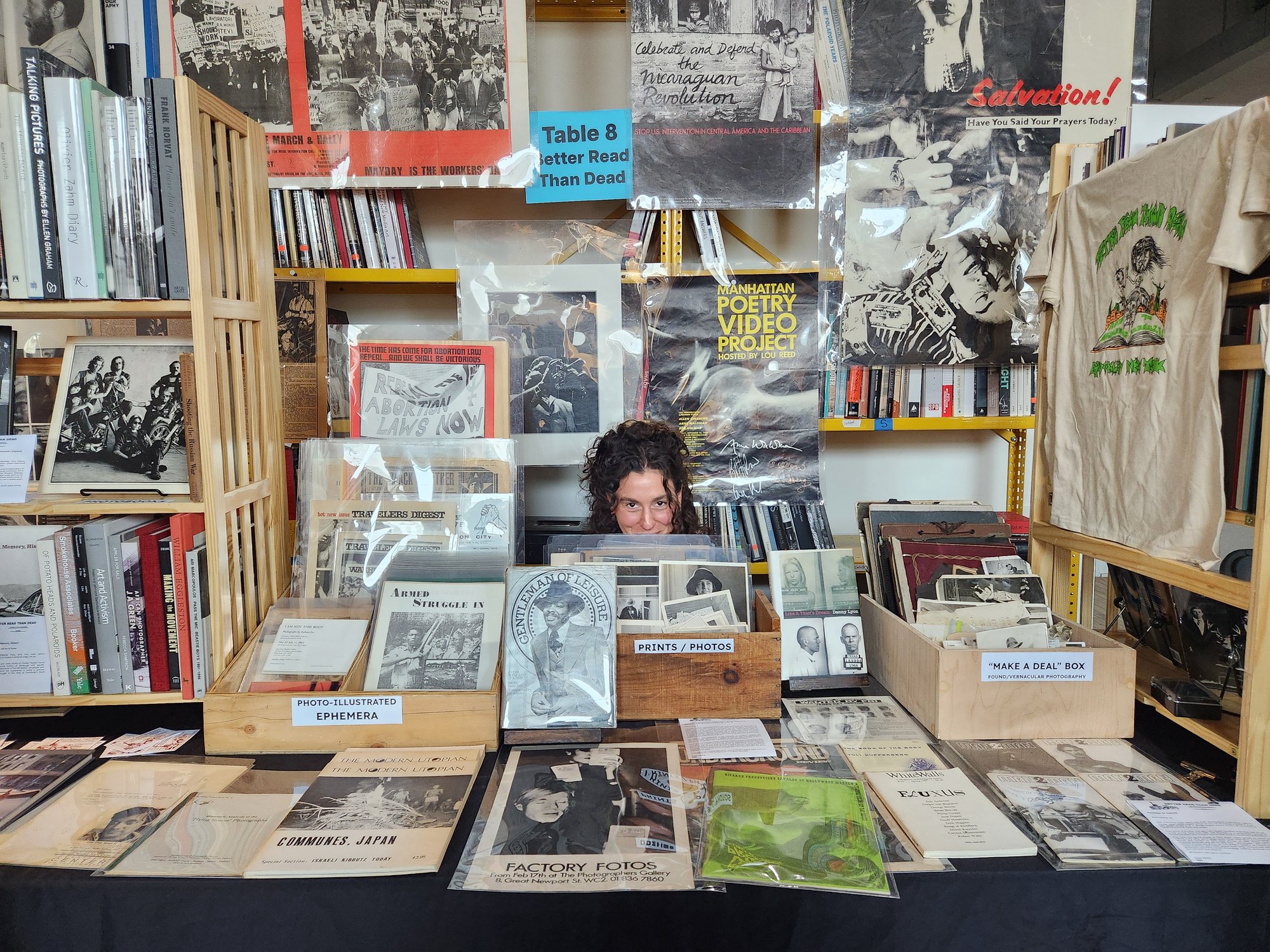 At the CPW Photobook and Zine Fair. As well as visiting all the stores you already know, fairs are packed with great independent publishers to discover. © CPW Photobook and Zine Fair