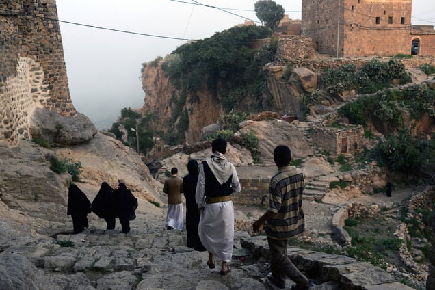 August 26, 2012 in Haraz Mountains, Yemen. © Alex Potter