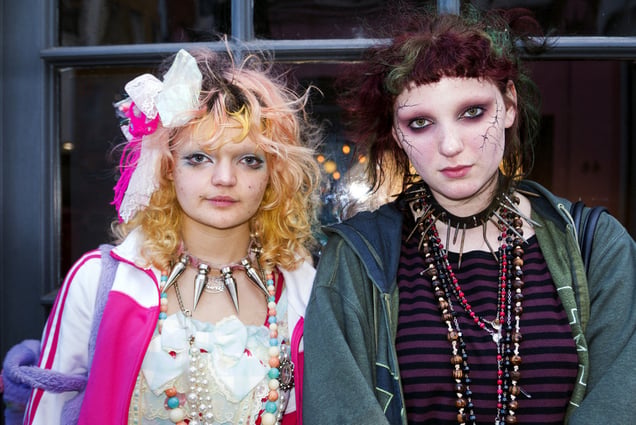 Colourful Soho girls