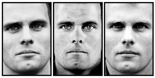 Koen, age 24. From the series "Here are the Young Men (Marked)" © Claire Felicie