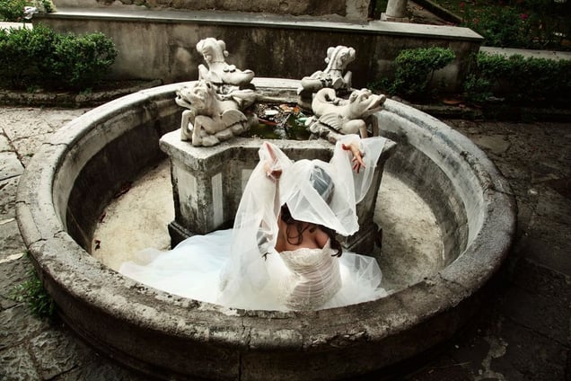 From the series "Reality Wedding"(Italy) © Stefano De Luigi