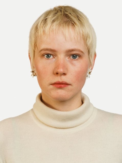 Portrait Andrea Kachold, 1987, Chromogenic Print