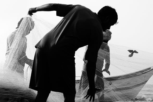 Marina Beach, Chennai, India, 2019