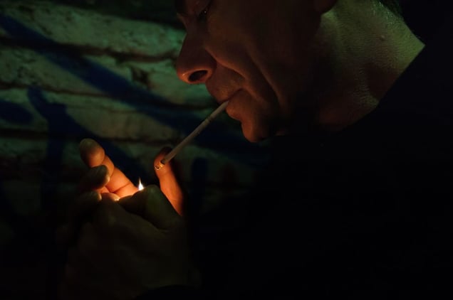 A little flame, offering the hope of a good relationship with his stepfather. © Fabio Moscatelli