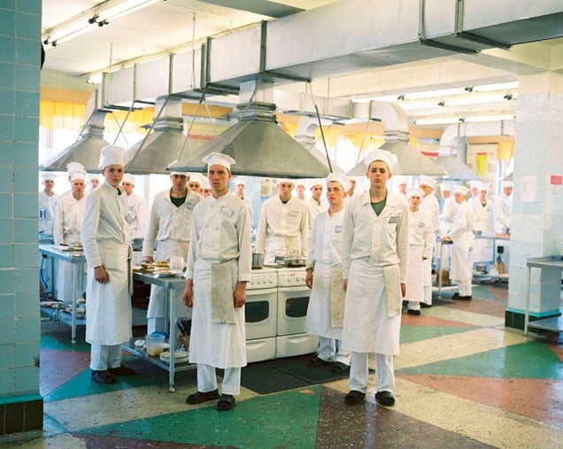 Army Cooks, Narofuminsk, 2007 © Martin Kollar