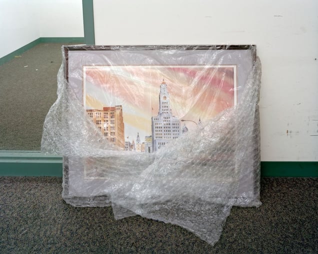 Elverson Building Painting By Howard Watson, Editorial Department, 8:58am, 2012 © Will Steacy