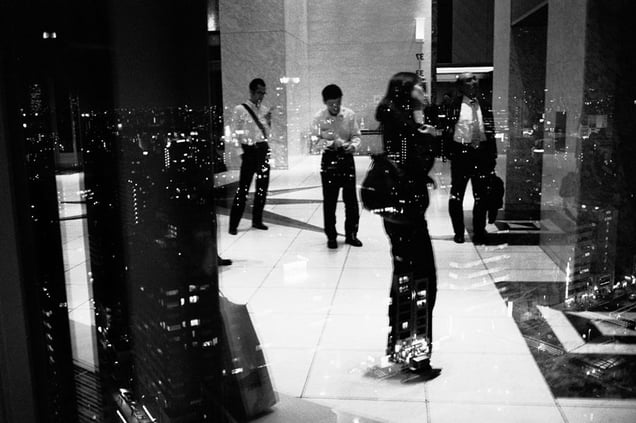 From the Series 'Tokyo Up, Down' © Xavier Comas