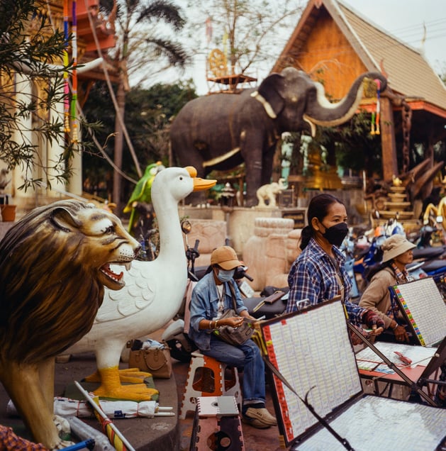 Nong Bua temple, Nakhon Sawan. © Luke Duggleby 2025