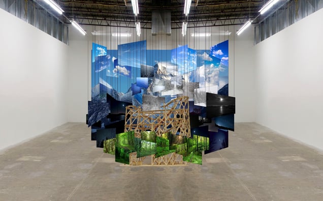 Day Trip installation sketch. At Day Trip.
