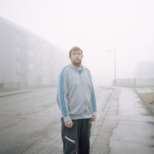 Steven close by both his and his youngest sister's flats 2017