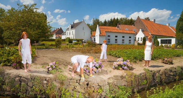 Diederen family, from the series Natural Red Hair © Hanne van der Woude