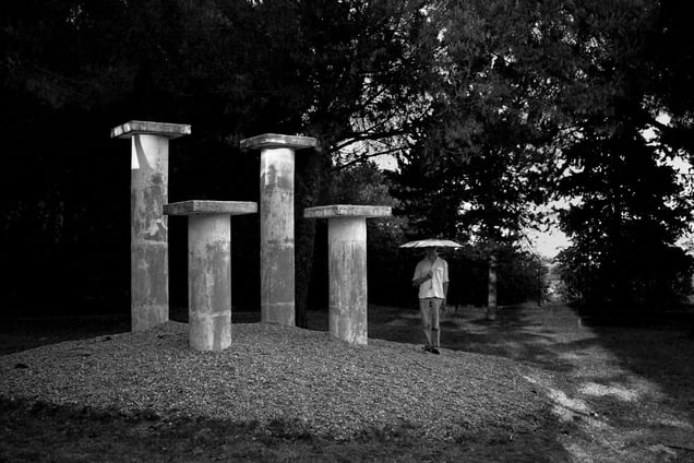 The pillars, 2013 © Guillaume Martial