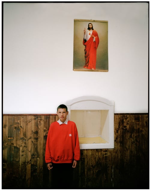 Ovidius lives at the local orphanage in Periam, Romania.