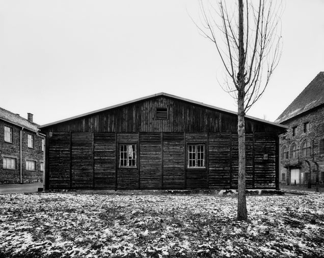 The laundry building for the members of the SS - KL Auschwitz I