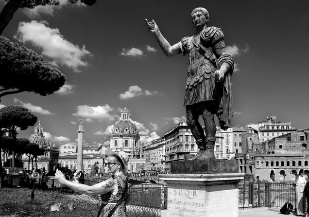 Traiano'selfie