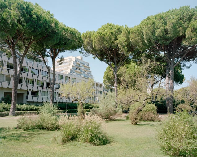 Coulée Verte I – Quartier du Point Zéro de La Grande Motte – 2020
Architect - Jean Balladur