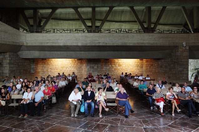 San Giovanni Battista's church, Firenze, Sunday 11:59 am.
