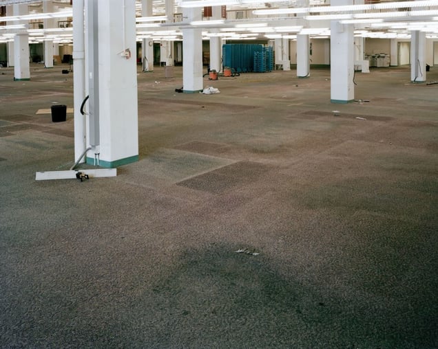 View From Sapatkin's Desk, Day After The Move, 3:17pm, 2012 © Will Steacy