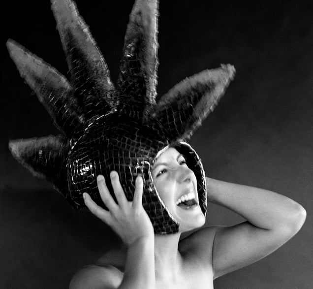 Nº 9,
¨TWELVE HATS¨project
All the hats designed and made by author.