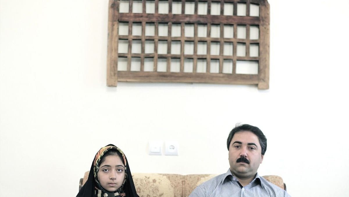 © Nafise Motlaq - Fatemeh's father is office employee."He is a good father. I don't know what to add.