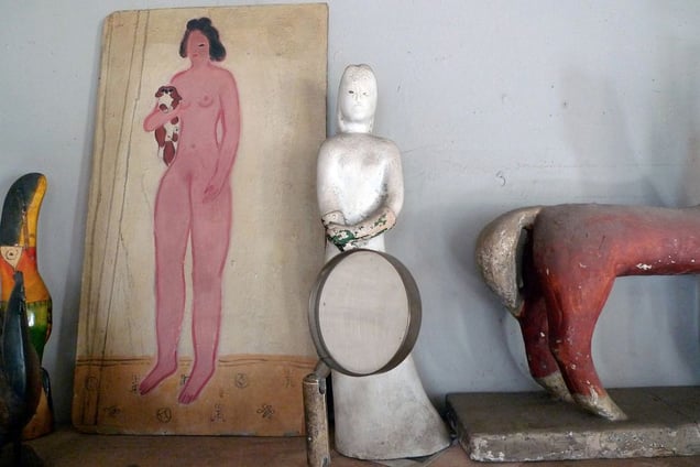 Robert Frank's studio © 2011 Christopher Rauschenberg