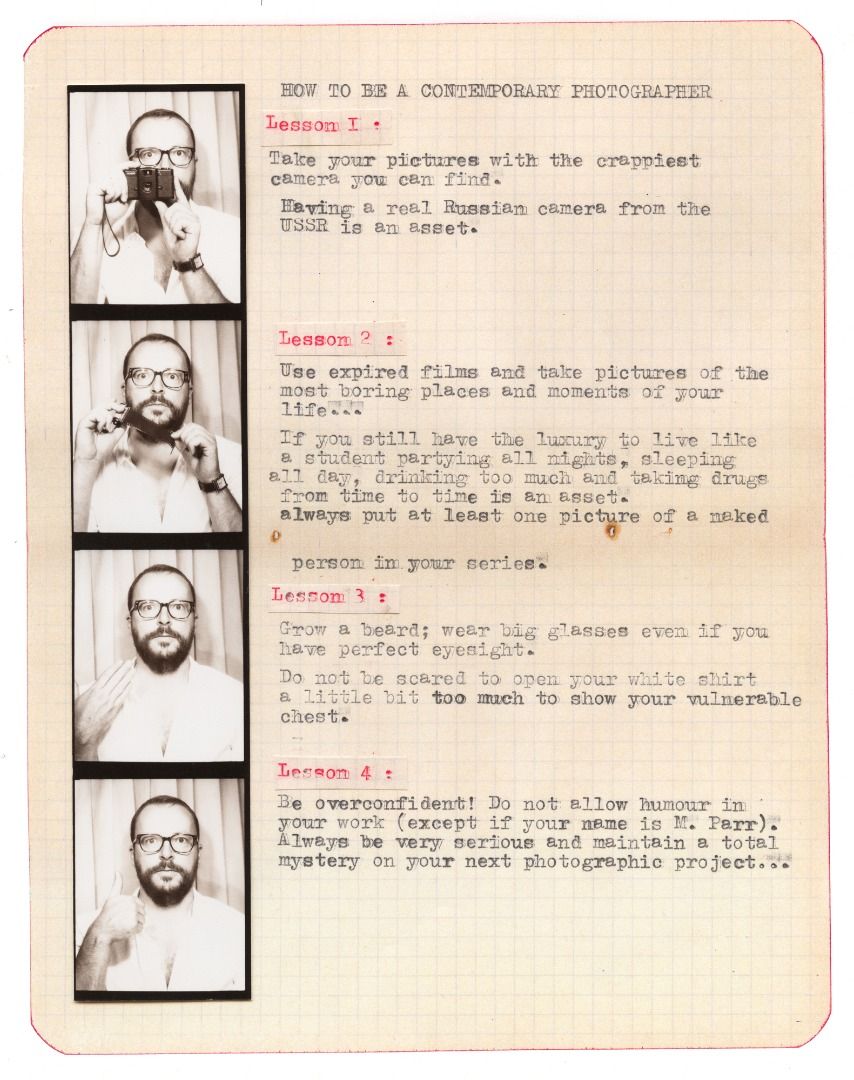 How to be a photographer in four lessons