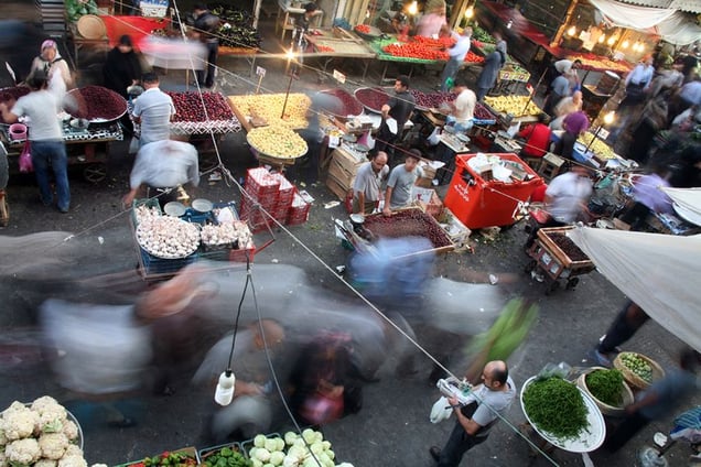 From the series, Bazaar, © Reza Golchin