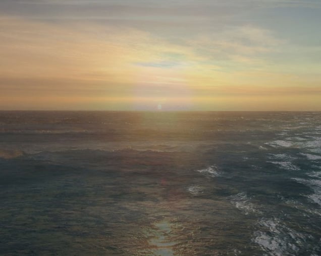 Twenty-two  Years out of a Death Row Sentence (Ocean) © Amy Elkins