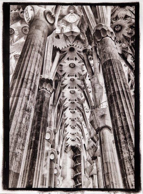 Handmade photographic print.