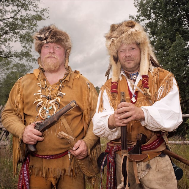 Fur Trappers, High Chaparral, Hillerstorp, Sweden, 2008