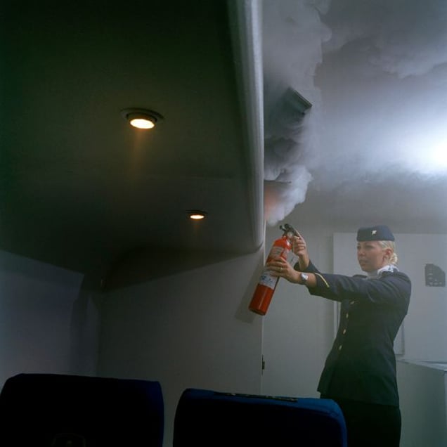 Unnur, Icelandair, 2006 © Brian Finke