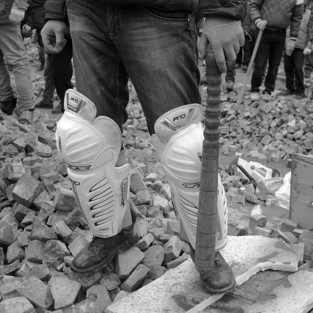 Ukraine Revolution, Kiev, February 2014 © Alfred Yaghobzadeh