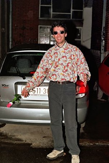 Cdric, Cinema Projectionist and Student of Film ndash; Parc des Buttes-Chaumont, July 2007, from the series "A Husband in Paris"  Katarina Radovic