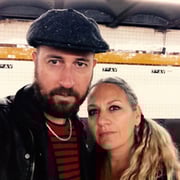 Sham Hinchey and Marzia Messina