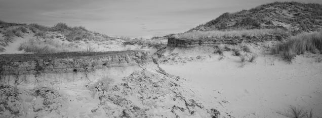 Drifting dunes of the New Land