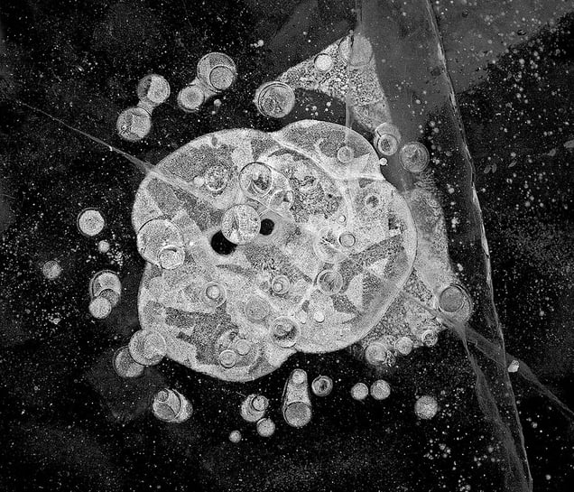 Wonderland, from the series, "Hydrology: Visions in Ice" © 2008 Douglas Capron